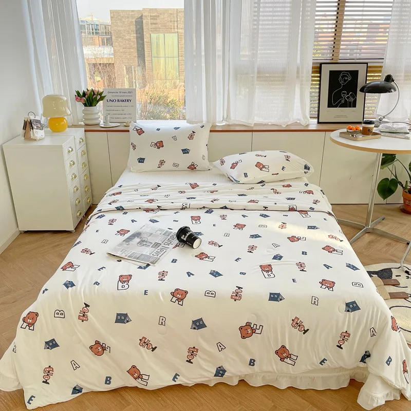 Summer Thin Milk Knitted Cotton Quilt Comforter Bed Queensize Duvet Quilting Cooling Blanket Couple Bed Quilt Duvet 220x240
Summer Thin Milk Knitted Cotton Quilt Comforter Bed Queensize Duvet Quilting Cooling Blanket Couple Bed Quilt Duvet 220x240