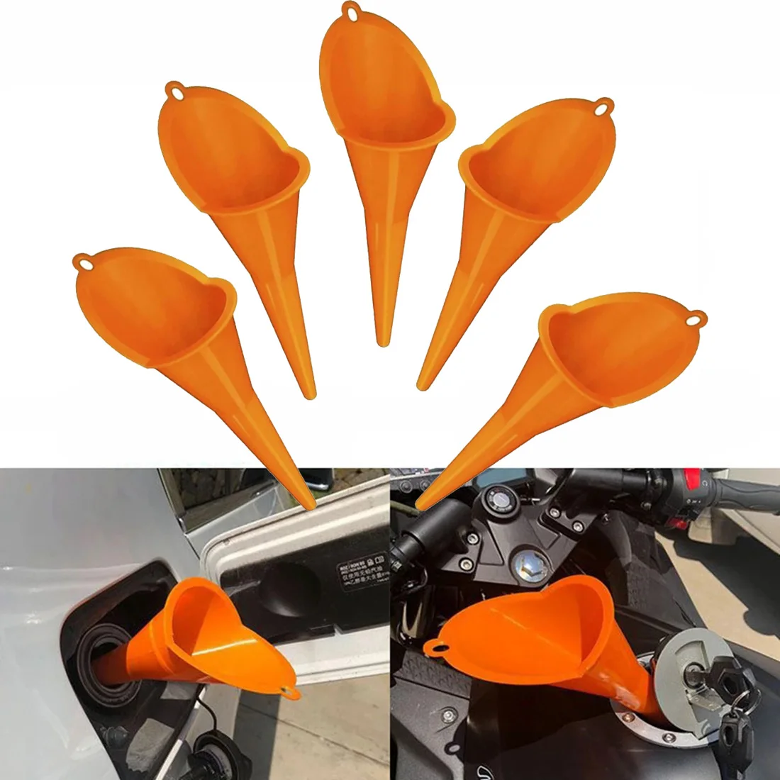 1/3/5pcs Long Stem Funnel Gasoline Oil Fuel Filling Tools Anti-splash Plastic Oil Funnel Car Motorcycle Refueling Tools
1/3/5pcs Long Stem Funnel Gasoline Oil Fuel Filling Tools Anti-splash Plastic Oil Funnel Car Motorcycle Refueling Tools