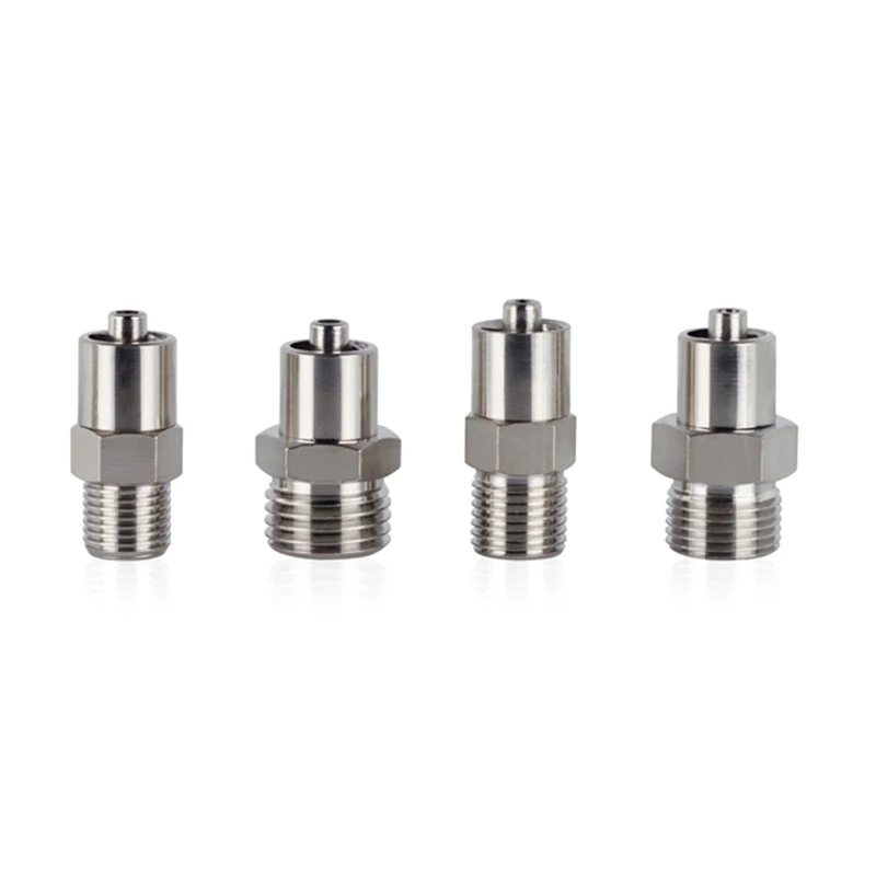 

652F Needle Adapter G1/8 G1/4 M10x1 M12x1 Dispenser for Valve Locking for Head for Automatic Dispensing for Valve Accessories