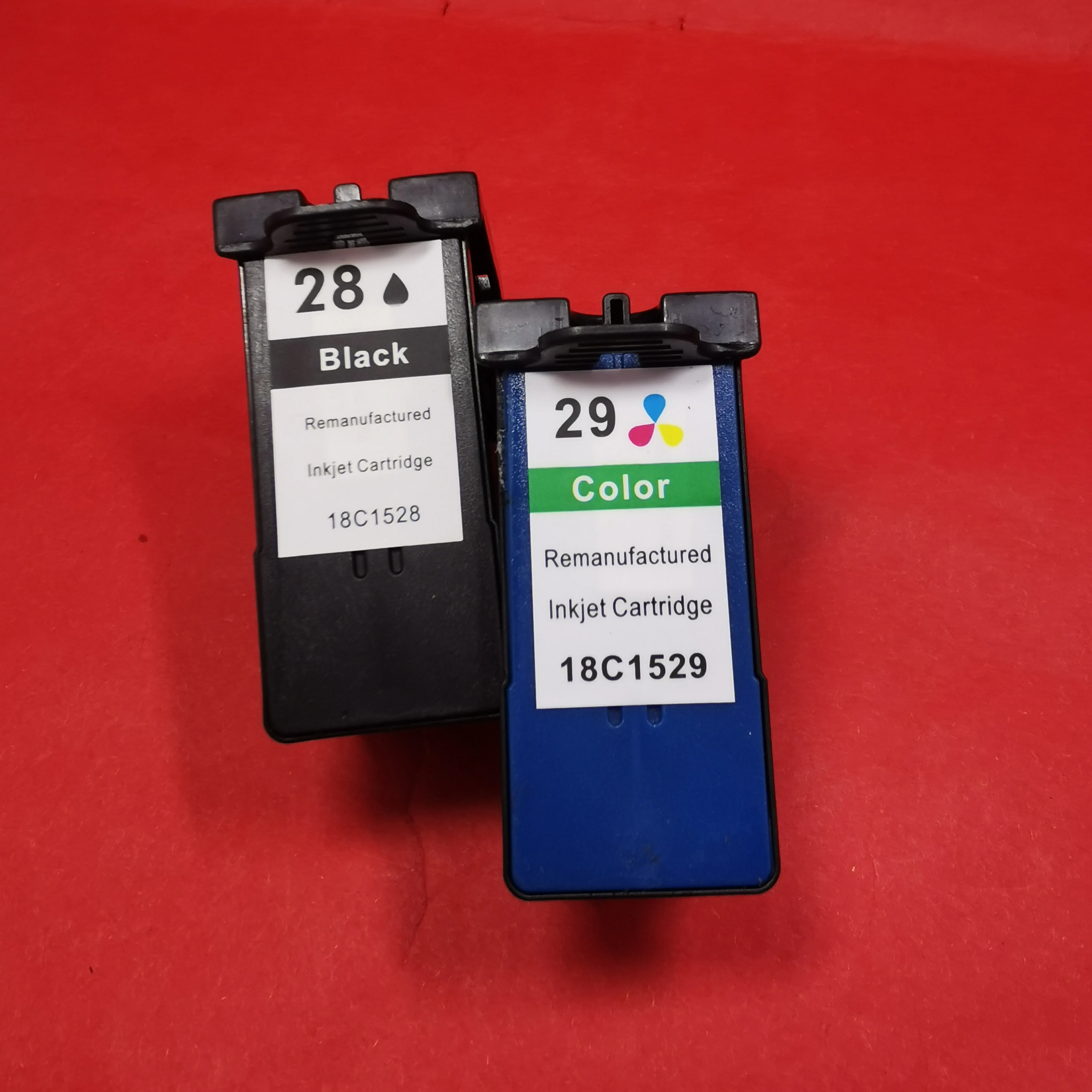 Replacement ink cartridge for Lexmark 28 29 18C1528 18C1529 LM28 29 for Lexmark X5070 X5075 X5320 X5340 X5410 X5495 Printer
Replacement ink cartridge for Lexmark 28 29 18C1528 18C1529 LM28 29 for Lexmark X5070 X5075 X5320 X5340 X5410 X5495 Printer