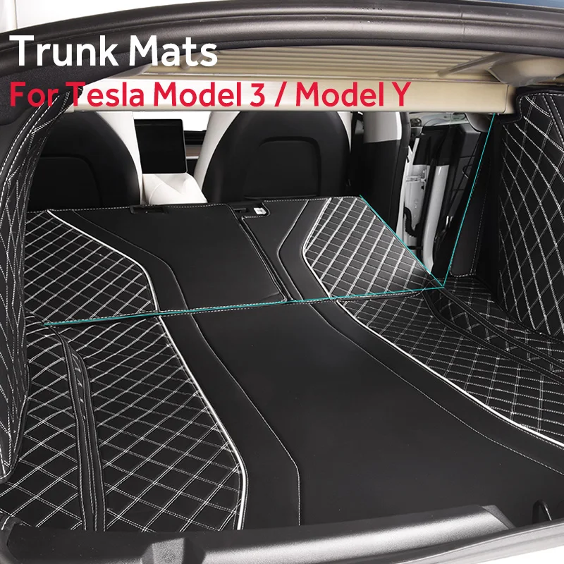 For Tesla Model 3 Model Y 2023 2022 2021 2020 Trunk Protector Rear Trunk Mat Cargo Liner Car Styling Tesla Accessories
For Tesla Model 3 Model Y 2023 2022 2021 2020 Trunk Protector Rear Trunk Mat Cargo Liner Car Styling Tesla Accessories