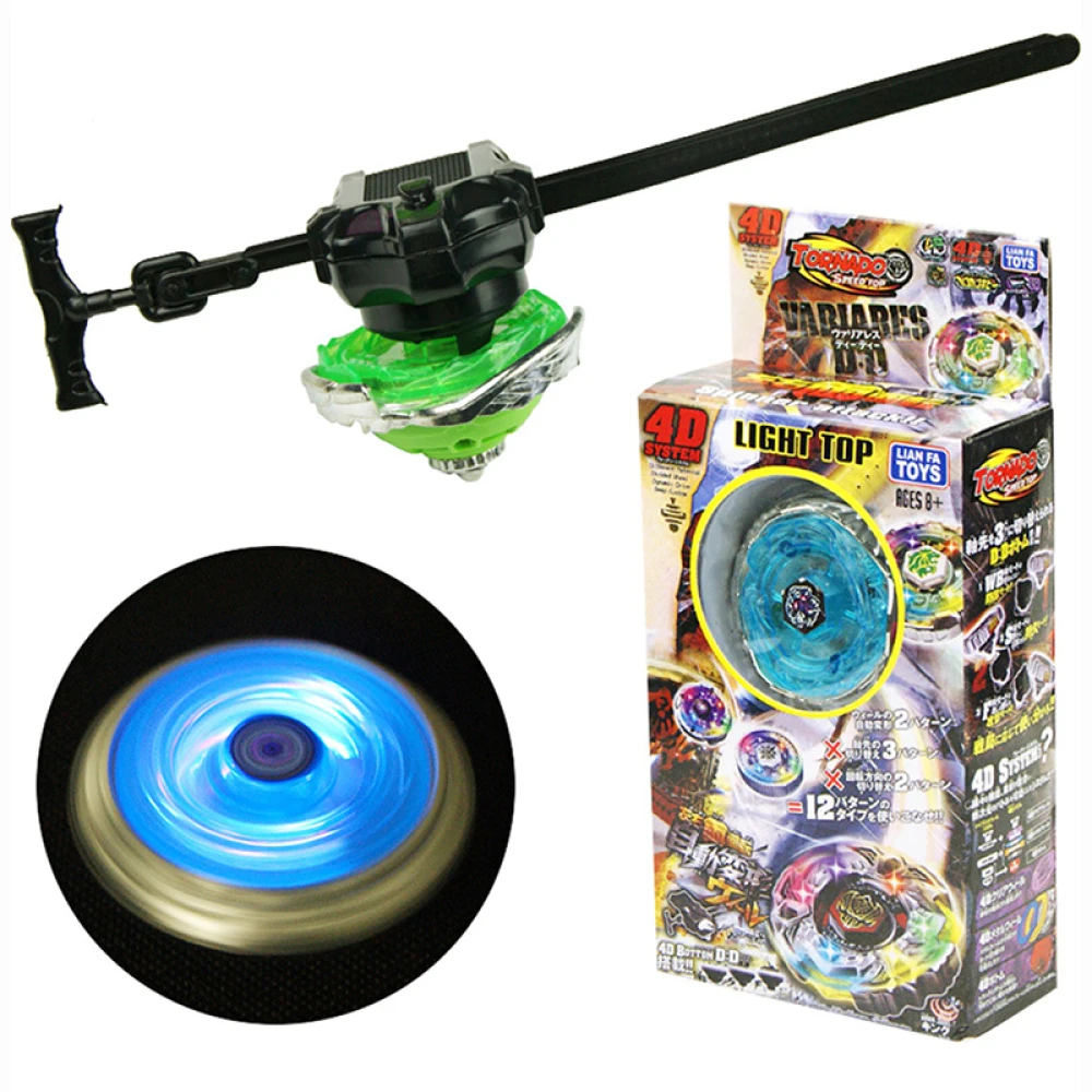 Toupie Beyblades Burst Metal Fusion Toys with LED Light Emitting Gyro Tops Gyroscope Arena Classic Kids Gifts
Toupie Beyblades Burst Metal Fusion Toys with LED Light Emitting Gyro Tops Gyroscope Arena Classic Kids Gifts