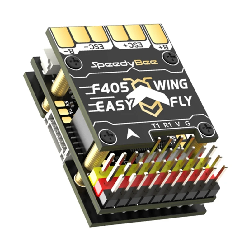 Мини-Контроллер полета Speedybee F405, крыло с фиксированным крылом для радиоуправляемых многовинтовых летательных аппаратов, дронов с фиксированным крылом
Мини-Контроллер полета Speedybee F405, крыло с фиксированным крылом для радиоуправляемых многовинтовых летательных аппаратов, дронов с фиксированным крылом