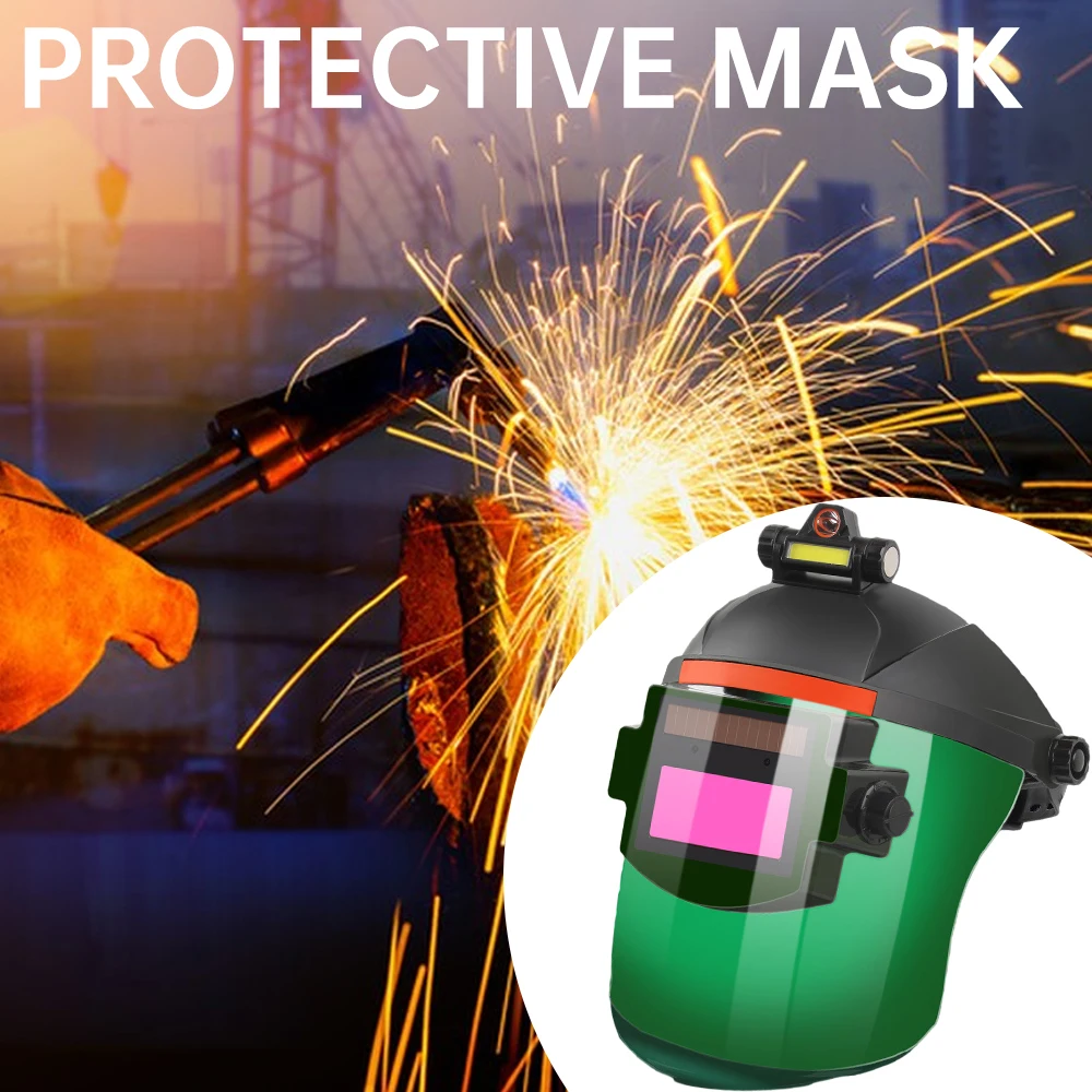 

Automatic Dimming Welding Helmet Mask Welder Specific Helmets Soldering Protection Masks Anti Impact Splash True Color Dimming