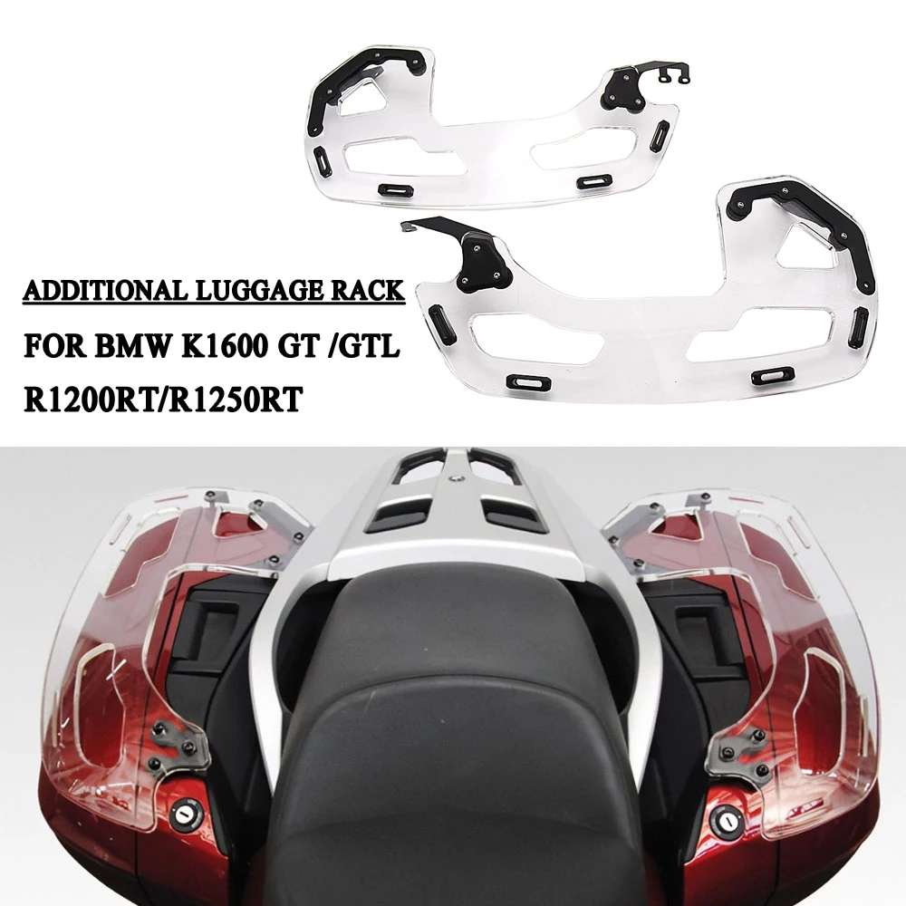 Motorcycle K1600/GT R1200RT R1250 Luggage Rack Side Additional Luggage Rack Clear For BMW K1600 GT K1600 GTL R1200RT LC R1250RT
Motorcycle K1600/GT R1200RT R1250 Luggage Rack Side Additional Luggage Rack Clear For BMW K1600 GT K1600 GTL R1200RT LC R1250RT