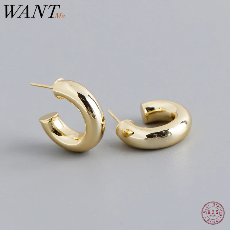 WANTME 925 Sterling Silver Exaggerated European Hip Hop Circle Stud Earrings for Women Fashion Statement Brand Party Jewelry
WANTME 925 Sterling Silver Exaggerated European Hip Hop Circle Stud Earrings for Women Fashion Statement Brand Party Jewelry