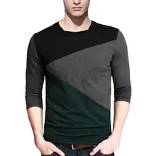 Spring Autumn Men T Shirt Vintage Style Patchwork Black&Gray O-Neck Long T-shirt Men Clothing 2022 Plus Size M-4XL
Spring Autumn Men T Shirt Vintage Style Patchwork Black&Gray O-Neck Long T-shirt Men Clothing 2022 Plus Size M-4XL