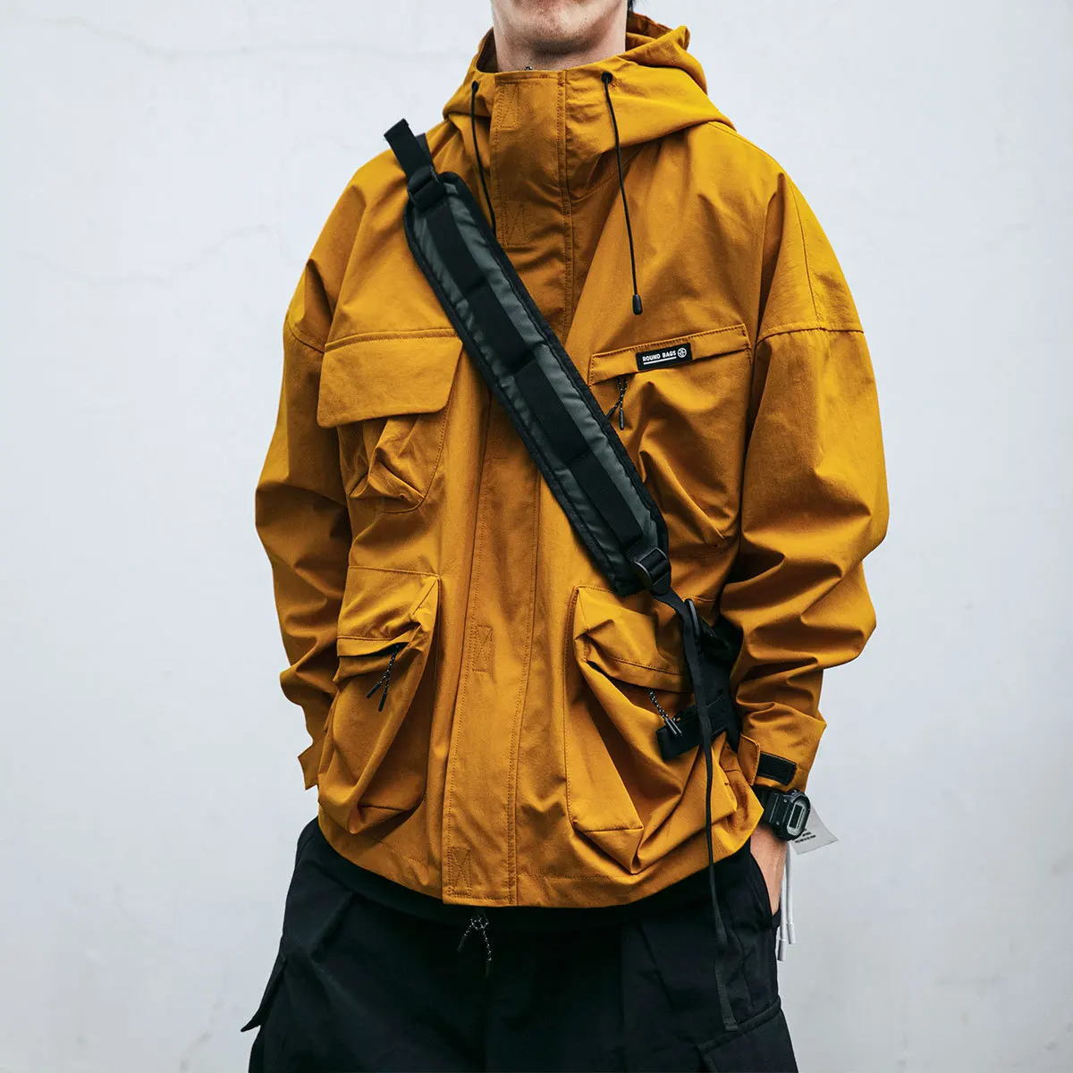 Winter Turtleneck Windbreaker Jacket Men Autumn Casual Waterproof Overcoat Male Outwear Hooded Cargo Jacket Men Loose Streetwear
Winter Turtleneck Windbreaker Jacket Men Autumn Casual Waterproof Overcoat Male Outwear Hooded Cargo Jacket Men Loose Streetwear
