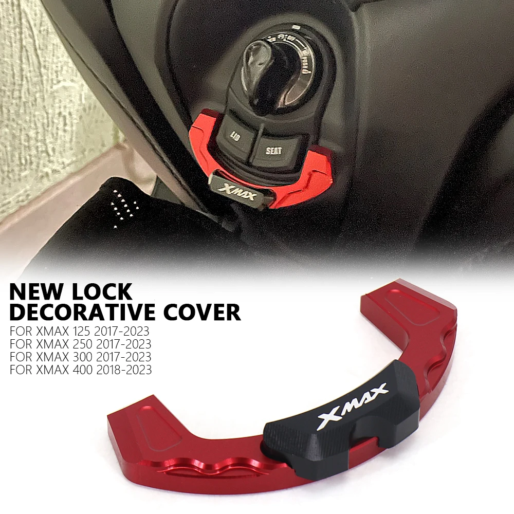 

Motorcycle Accessories Starter Lock Keyhole protective Cover For YAMAHA XMAX400 XMAX300 XMAX250 XMAX125 X-MAX 400 300 250 125