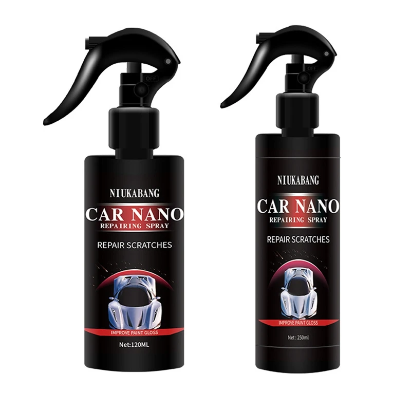 120/250ml Car Nano Hand Spray Coating Wax Micro-plating Crystal Spray Water-repellent Wax Decontamination and Anti-oxidation
120/250ml Car Nano Hand Spray Coating Wax Micro-plating Crystal Spray Water-repellent Wax Decontamination and Anti-oxidation