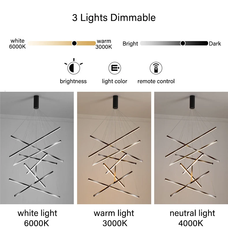 Mod Lighting Finn Chandelier