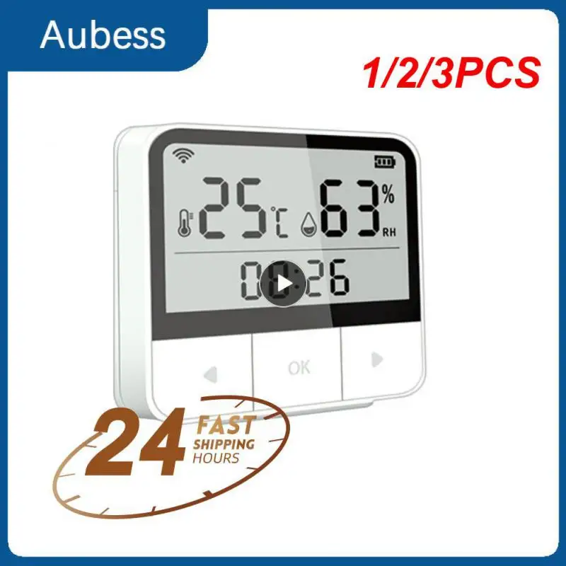 1/2/3PCS Wifi Temperature and Humidity Sensor Tuya for Smart Life Digital Hygrometer Thermometer Datalogger
1/2/3PCS Wifi Temperature and Humidity Sensor Tuya for Smart Life Digital Hygrometer Thermometer Datalogger