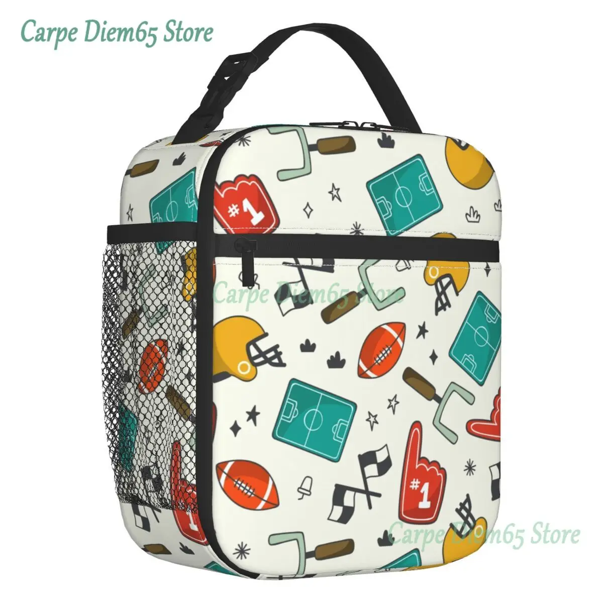 Rugby Sports Pattern Thermal Insulated Lunch Bags Women Resuable Lunch Tote for School Office Outdoor Multifunction Food Box
Rugby Sports Pattern Thermal Insulated Lunch Bags Women Resuable Lunch Tote for School Office Outdoor Multifunction Food Box
