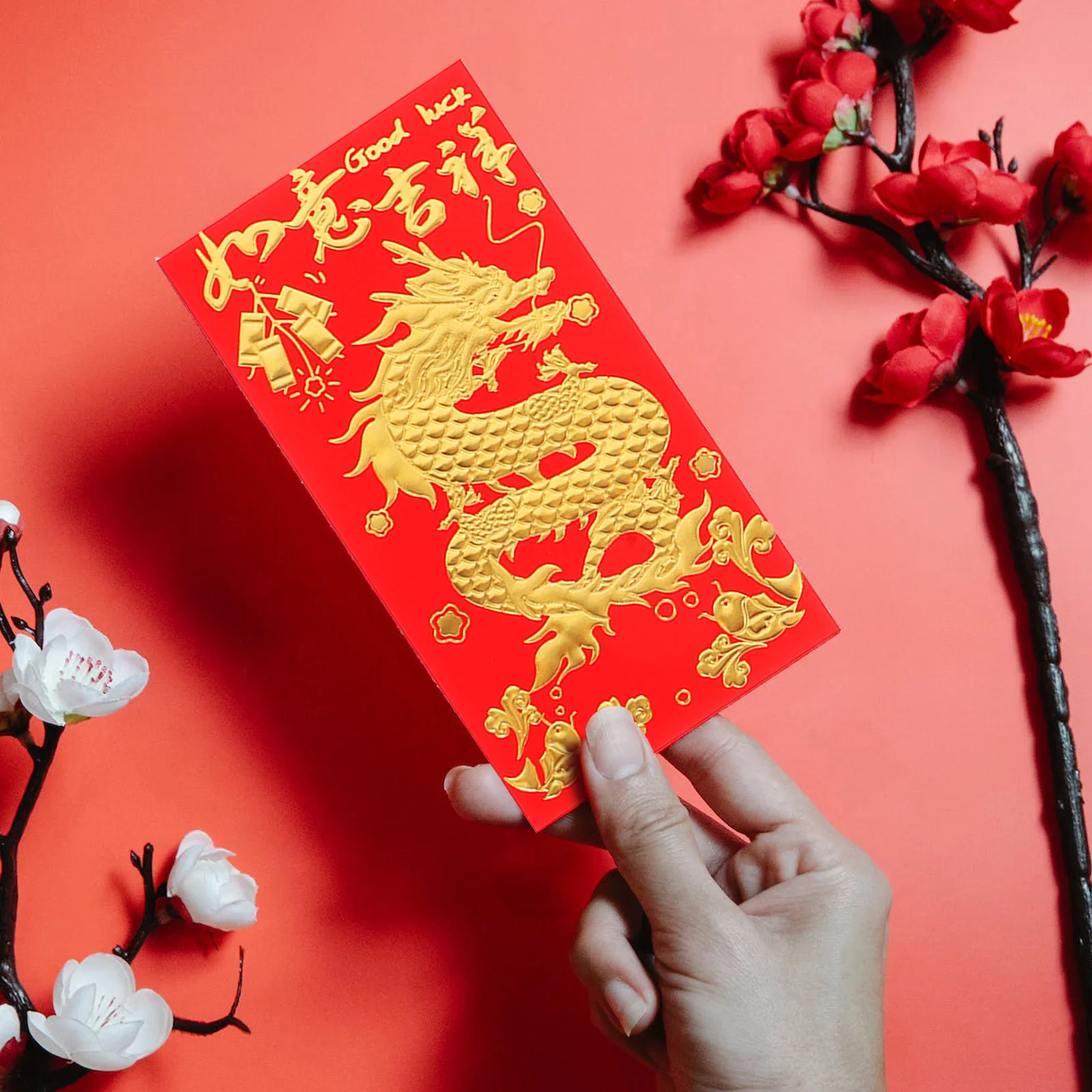 Chinese Style Red Envelopes New Year Money Packets Lucky Money Bags Red Envelopes (Mixed Style)
Chinese Style Red Envelopes New Year Money Packets Lucky Money Bags Red Envelopes (Mixed Style)