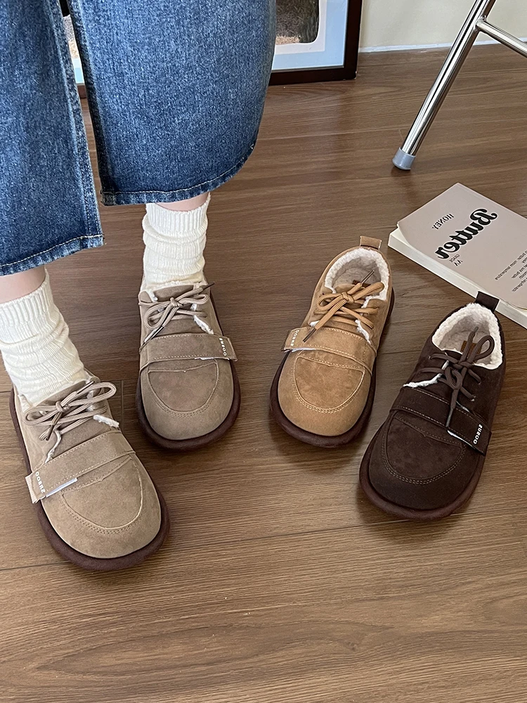 Туфли женские с закрытым носком, мягкие повседневные кроссовки на плоской подошве, Мокасины, парусиновые, однотонные, на шнуровке, для отдыха, зимняя обувь
Туфли женские с закрытым носком, мягкие повседневные кроссовки на плоской подошве, Мокасины, парусиновые, однотонные, на шнуровке, для отдыха, зимняя обувь