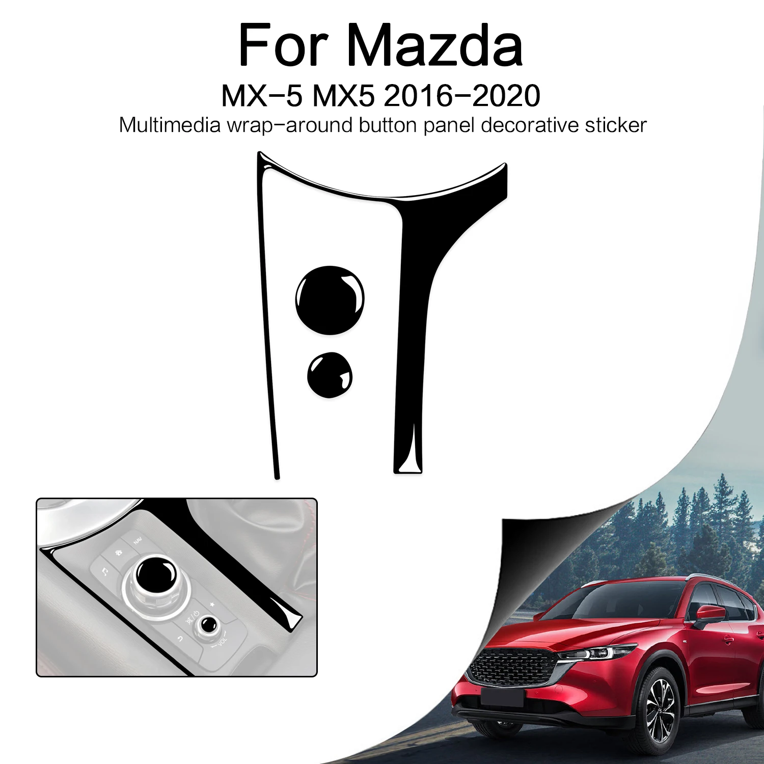 Для Mazda MX-5 MX5 2016-2020 аксессуары пластиковая Автомобильная интерьерная мультимедийная Кнопка объемного звучания панель отделка стикер пианино черный
Для Mazda MX-5 MX5 2016-2020 аксессуары пластиковая Автомобильная интерьерная мультимедийная Кнопка объемного звучания панель отделка стикер пианино черный