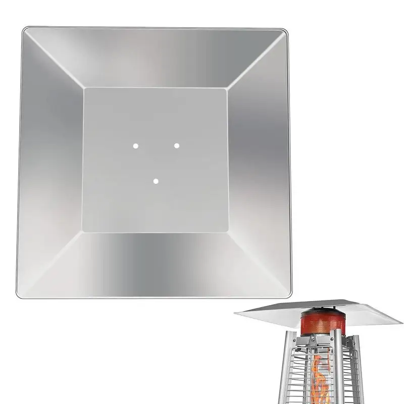 4 Sided Heater Reflector Shield Pyramid Patio Shield Top With 3 Pre-drilled Holes Universal Heaters Square Directional Outdoor
4 Sided Heater Reflector Shield Pyramid Patio Shield Top With 3 Pre-drilled Holes Universal Heaters Square Directional Outdoor