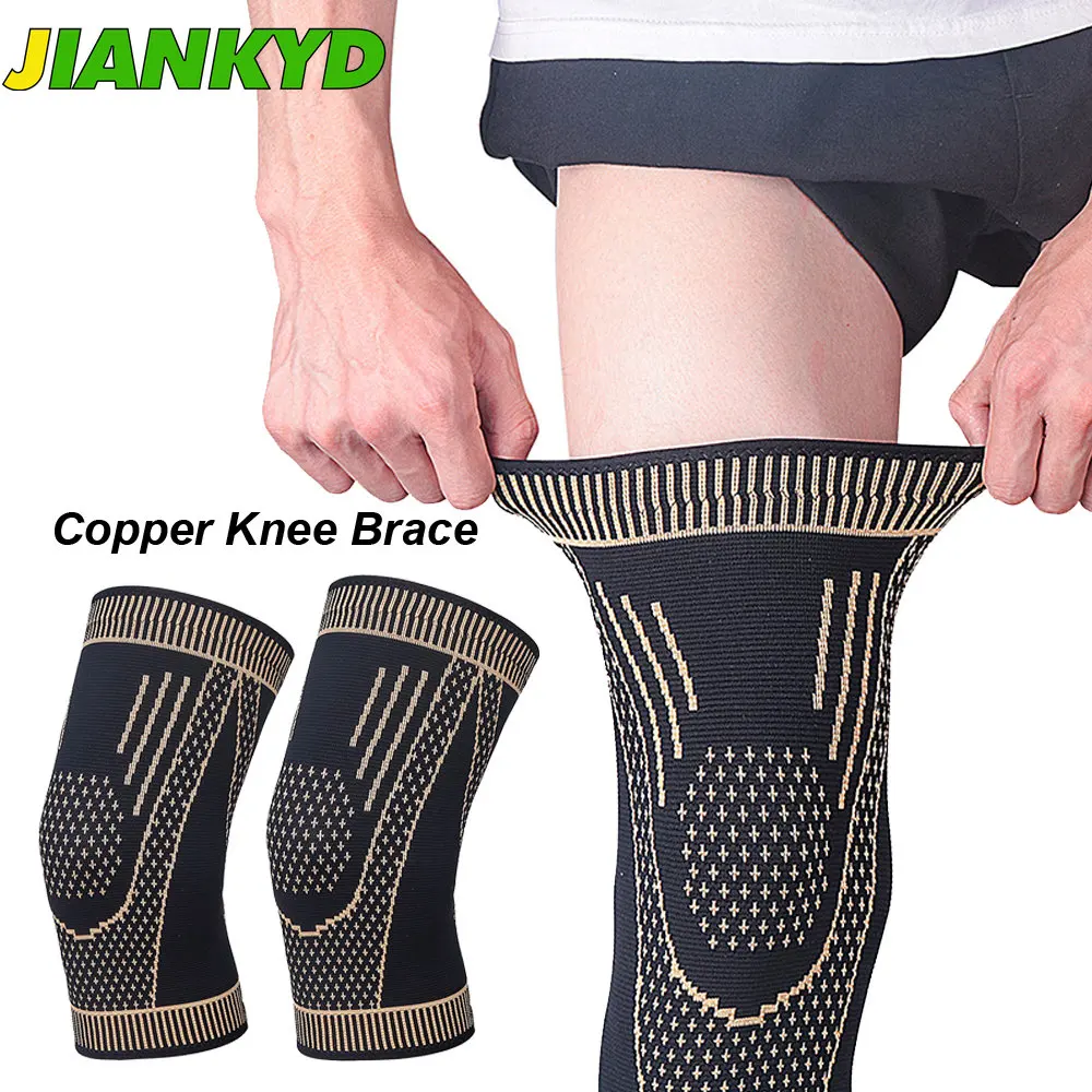 1/2Pcs Copper Knee Braces for Knee Pain Knee Compression Sleeves for Men Women - Knee Pads for Running, Meniscus Tear, Arthritis
1/2Pcs Copper Knee Braces for Knee Pain Knee Compression Sleeves for Men Women - Knee Pads for Running, Meniscus Tear, Arthritis