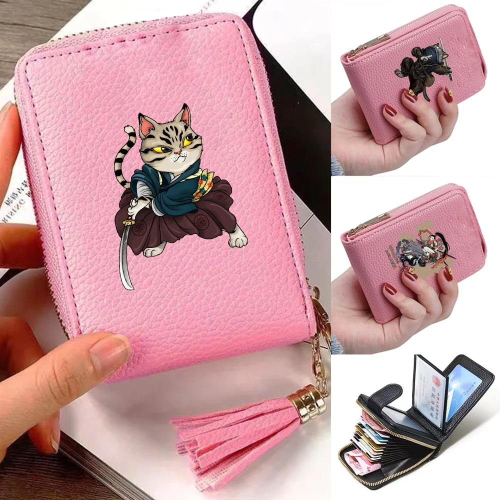 Fashion Women Wallets Small Wallet Zipper Leather Quality Female Purses Card Holder Samurai Print Money Bag Zipper Coin Purse
Fashion Women Wallets Small Wallet Zipper Leather Quality Female Purses Card Holder Samurai Print Money Bag Zipper Coin Purse