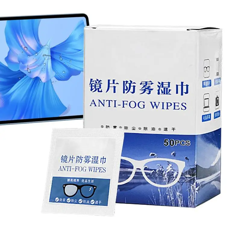 Lens Cleaning Pads 50pcs Eyeglass Lens Anti-Fog Pre-Moistened Pads Non-Woven Soft Eyeglass Care Wipes For Camera Car Rearview
Lens Cleaning Pads 50pcs Eyeglass Lens Anti-Fog Pre-Moistened Pads Non-Woven Soft Eyeglass Care Wipes For Camera Car Rearview