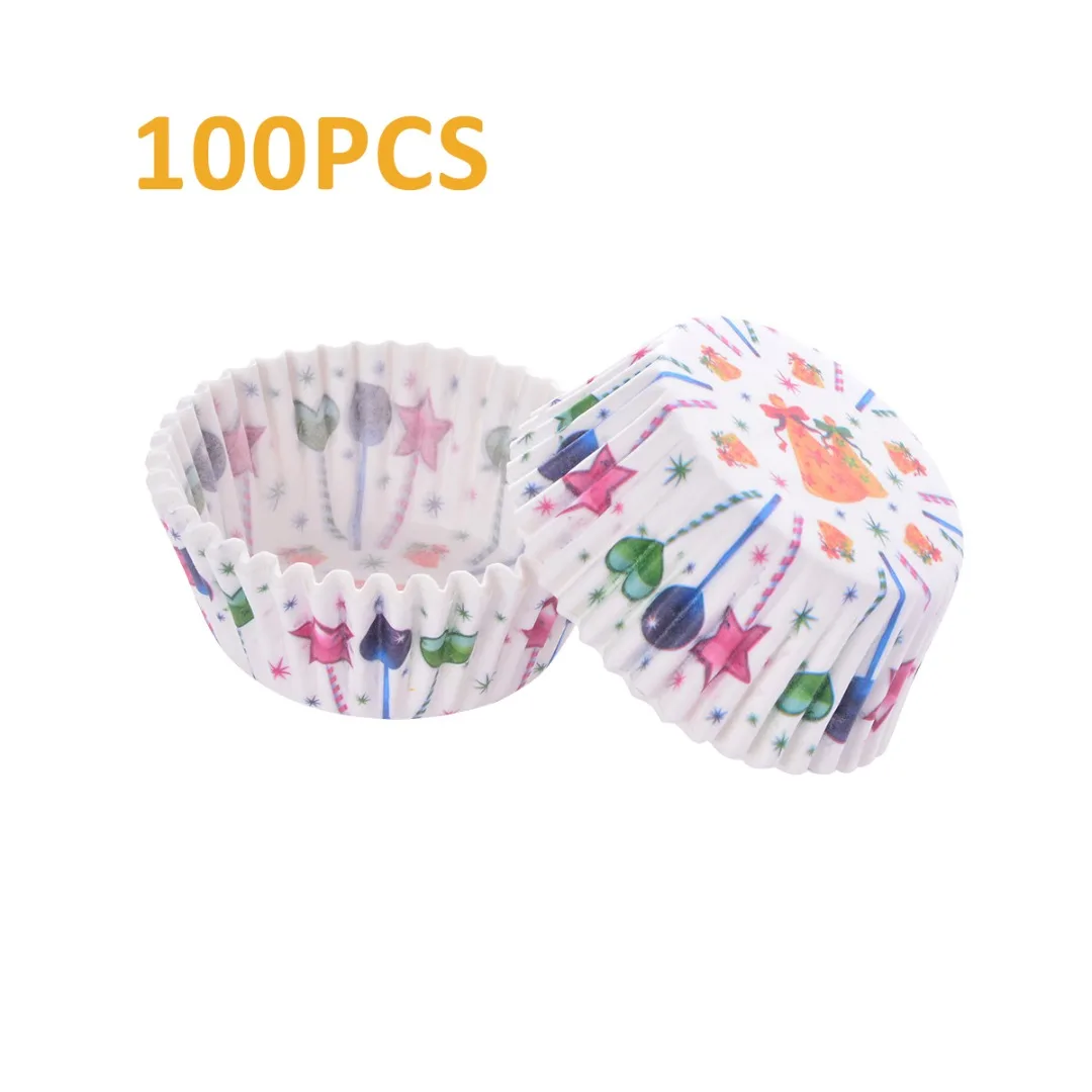 Cupcake Paper Cups Round Shaped Muffin Liner Baking Molds Kitchen Cooking Bakeware Maker DIY Cake Decorating Tools 100Pcs/set
Cupcake Paper Cups Round Shaped Muffin Liner Baking Molds Kitchen Cooking Bakeware Maker DIY Cake Decorating Tools 100Pcs/set