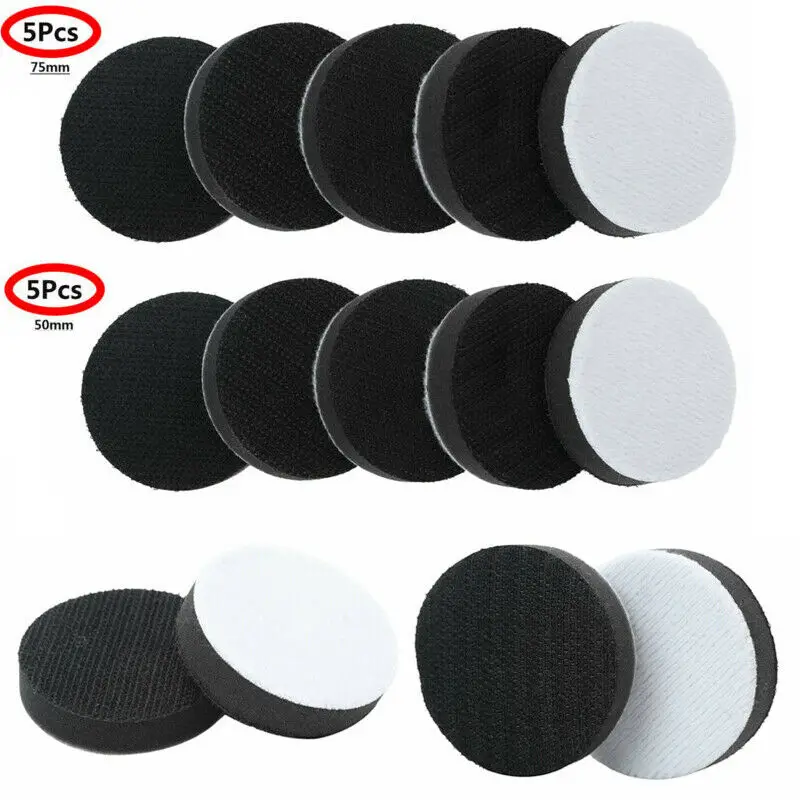 5pcs 50/75mm Soft Density Interface Pad Sponge Cushion Buffer Backing Pads Hook/loop Face Sanding Discs Abrasive Tools Accessory
5pcs 50/75mm Soft Density Interface Pad Sponge Cushion Buffer Backing Pads Hook/loop Face Sanding Discs Abrasive Tools Accessory
