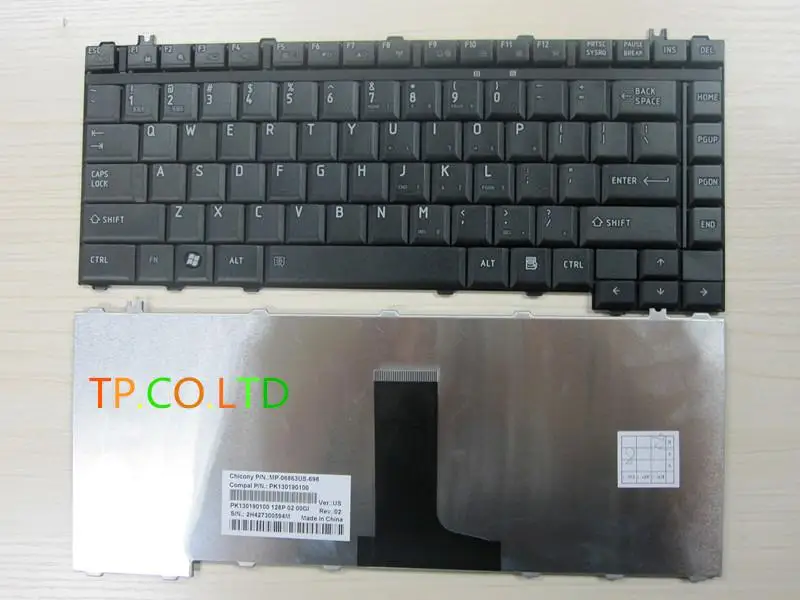 

Новая клавиатура для ноутбука Toshiba A200, A205, A210, A215, A300, A305, M200, M205, M300, L300, L305, L310, L315, версия для США, Черная