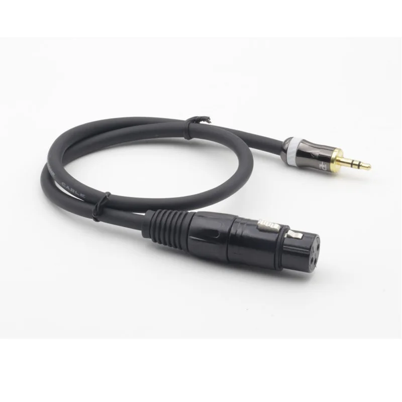 Stereo Mini Male 3.5mm to XLR Female 3 pin Audio Cable For iPhone Mixer Amplifier Mixing Console Microphone 1.5m 3m 5m 10m
Stereo Mini Male 3.5mm to XLR Female 3 pin Audio Cable For iPhone Mixer Amplifier Mixing Console Microphone 1.5m 3m 5m 10m