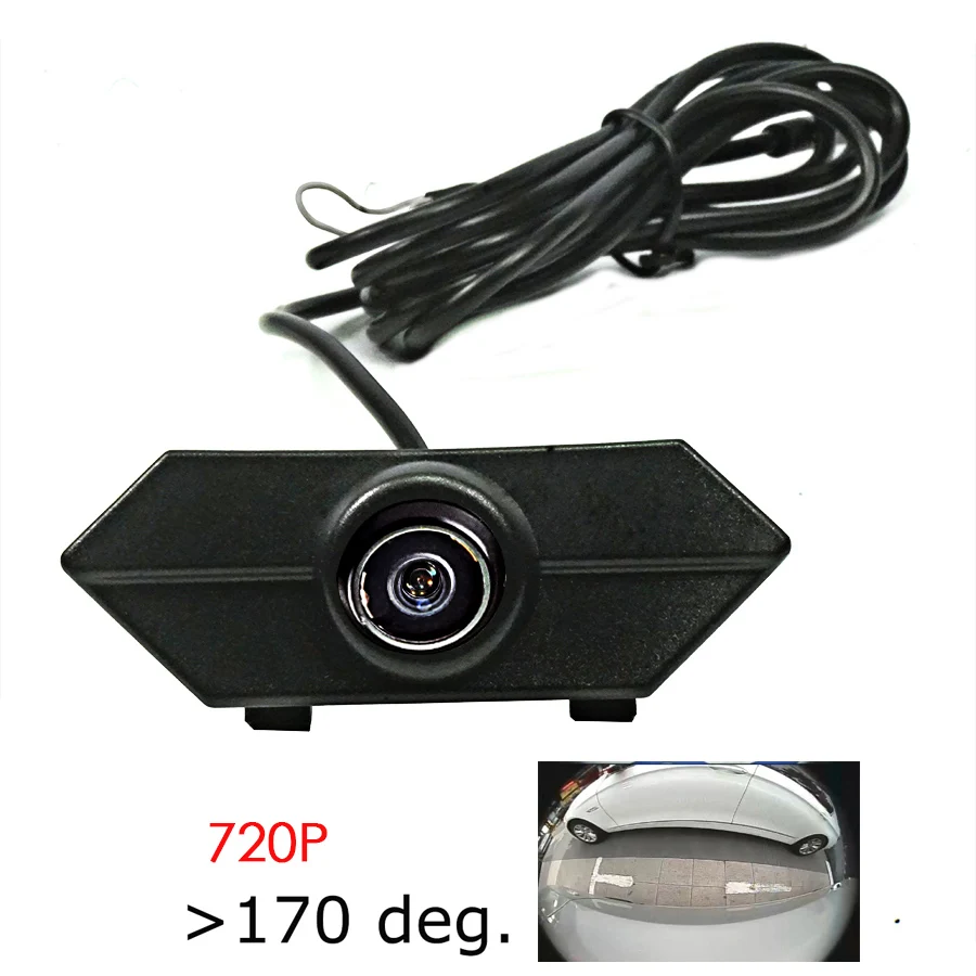 180deg fisheye view car front grille emblem camera 720P CCD HD for Mazda CX-5 2013 2014 front camera night vision CVBS
180deg fisheye view car front grille emblem camera 720P CCD HD for Mazda CX-5 2013 2014 front camera night vision CVBS