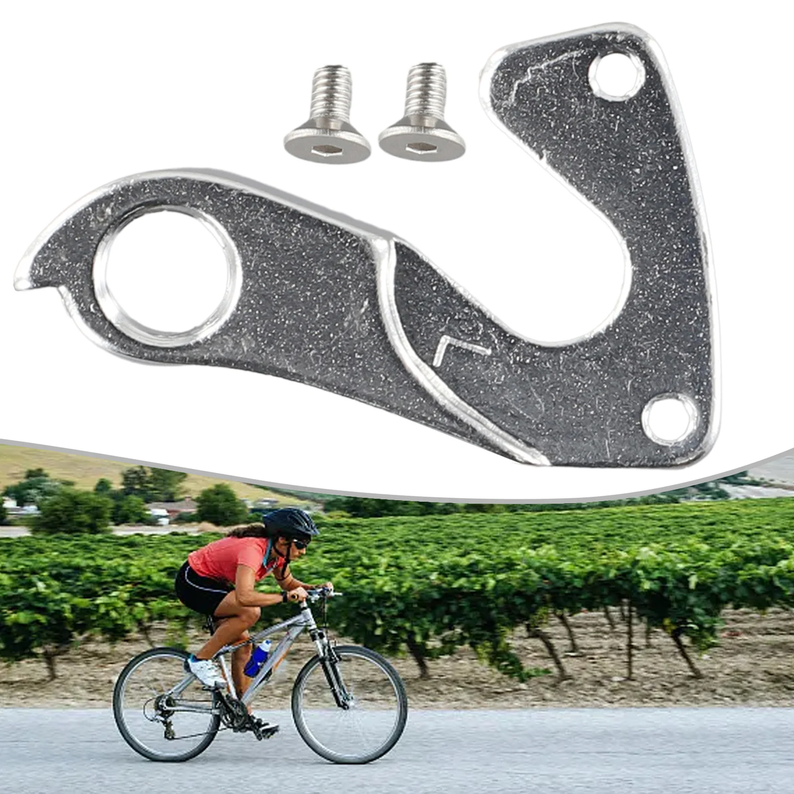 Bicycle Rear Derailleur Hanger With Screws Aluminum Alloy Replacement Parts MTB Mountain Bike Derailleur Accessories
Bicycle Rear Derailleur Hanger With Screws Aluminum Alloy Replacement Parts MTB Mountain Bike Derailleur Accessories