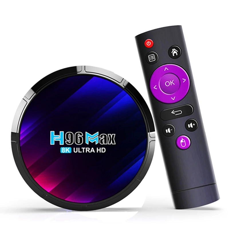 H96MAX RK3528 Smart TV Box Android 13 8K 2GB 16GB 2.4G 5G Wifi Smart TV Box Remote Control Parts
H96MAX RK3528 Smart TV Box Android 13 8K 2GB 16GB 2.4G 5G Wifi Smart TV Box Remote Control Parts