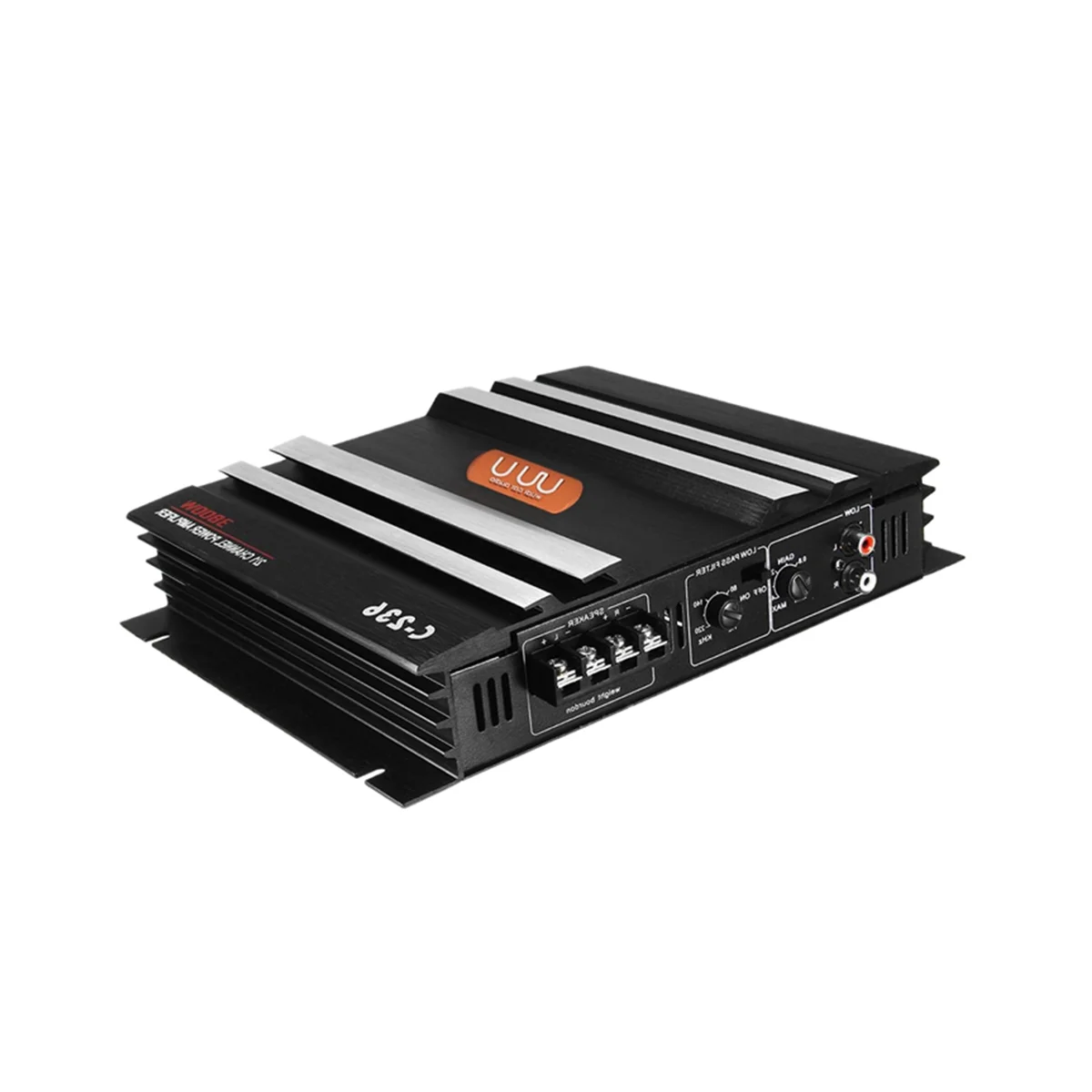C-236 3800W Car Amplifer 2 Channel Black Aluminum Alloy High Power Car Stereo Audio Power Amplifier for Car Subwoofer
C-236 3800W Car Amplifer 2 Channel Black Aluminum Alloy High Power Car Stereo Audio Power Amplifier for Car Subwoofer