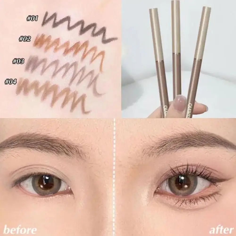 

Lying Silkworm Eyeliner Gel Pen 1.5mm Thin Lasting Not Liner Pen Black Waterproof Eye Pencil Shadow Eye Blooming Makeup Bro J9K6