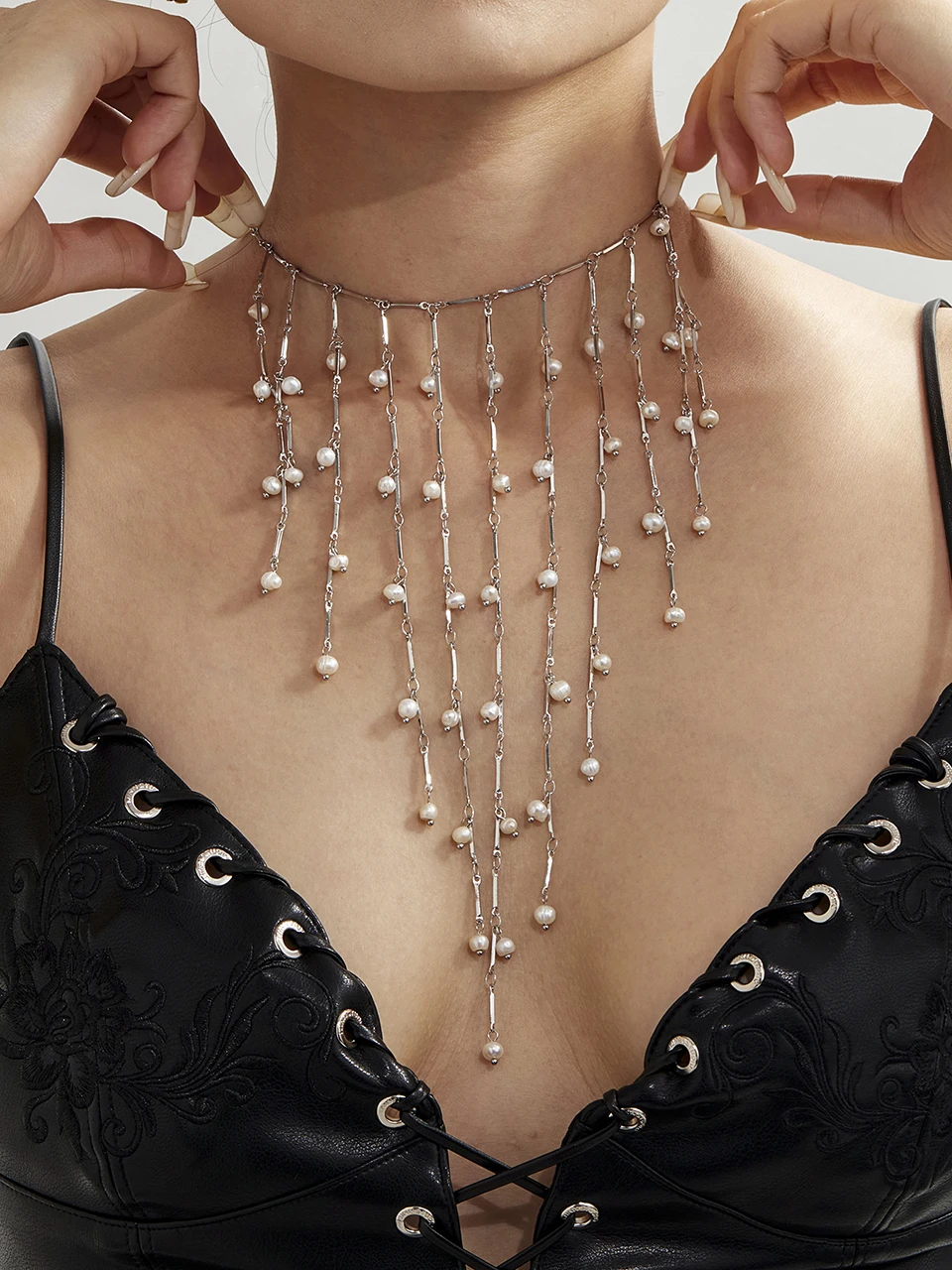 Sweet Fringe Necklace In Stainless Steel 18k Gold Plated Waterproof Non Tarnish Collar Cascade Long Tassels Necklace For Women 12 Mallzona S79d9d06cd90342f9a91ffc690aa5f388t Sweet Fringe Necklace In Stainless Steel 18k Gold Plated Waterproof Non Tarnish Collar Cascade Long Tassels Necklace For Women Mallzona