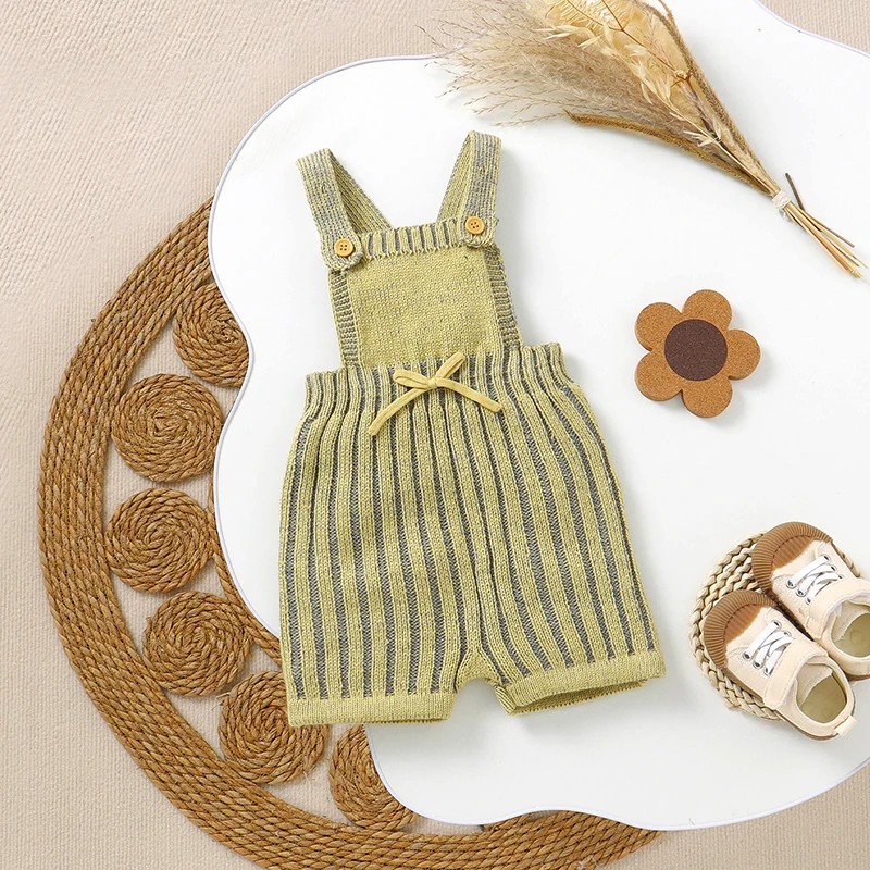 Infant Baby Rompers Knitted Newborn Boy Girl Jumpsuit Outfit Fashion Solid Kid Sling Clothes Sleeveless Overalls Bodysuit Summer
Infant Baby Rompers Knitted Newborn Boy Girl Jumpsuit Outfit Fashion Solid Kid Sling Clothes Sleeveless Overalls Bodysuit Summer