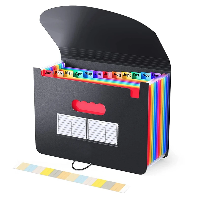 Accordian File Organizer,13 Pockets Expanding File Folder,Portable Expandable Filing Box,Desktop Accordion Folders
Accordian File Organizer,13 Pockets Expanding File Folder,Portable Expandable Filing Box,Desktop Accordion Folders