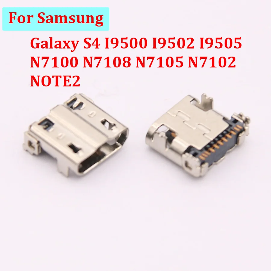 

Разъем Micro Usb для зарядки Samsung Galaxy S4 I9500 I9502 I9505 N7100 N7108 N7105 N7102 NOTE2, 50 шт./партия, разъем для зарядки