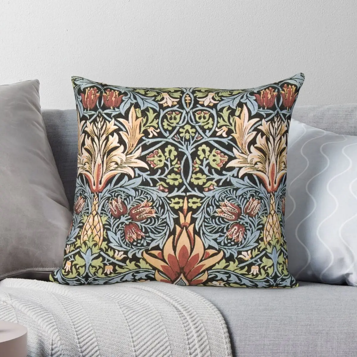 William Morris Floral Arts Square Pillowcase Polyester Linen Velvet Creative Zip Decor Home Cushion Case 18"
William Morris Floral Arts Square Pillowcase Polyester Linen Velvet Creative Zip Decor Home Cushion Case 18"