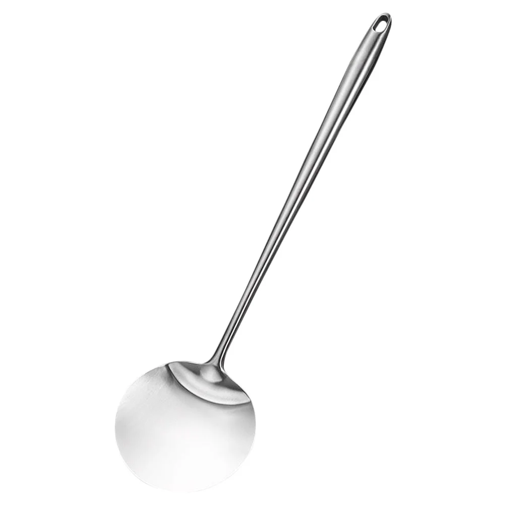 Kitchen Wok Spatula Stainless Steel Wok Spatula Practical Cooking Spatula with Long Handle
Kitchen Wok Spatula Stainless Steel Wok Spatula Practical Cooking Spatula with Long Handle