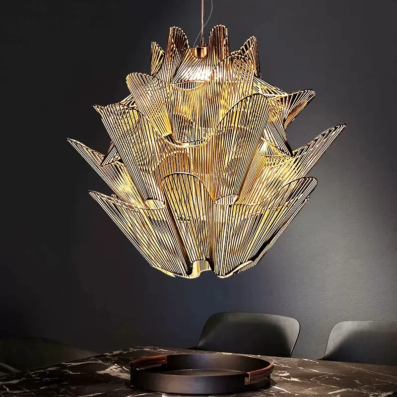 Modern Restaurant Pendant Lamp Living Room Lighting Decor Pendant Lights Pineapple Stainless Steel Guest Bedroom Study Lighting
Modern Restaurant Pendant Lamp Living Room Lighting Decor Pendant Lights Pineapple Stainless Steel Guest Bedroom Study Lighting