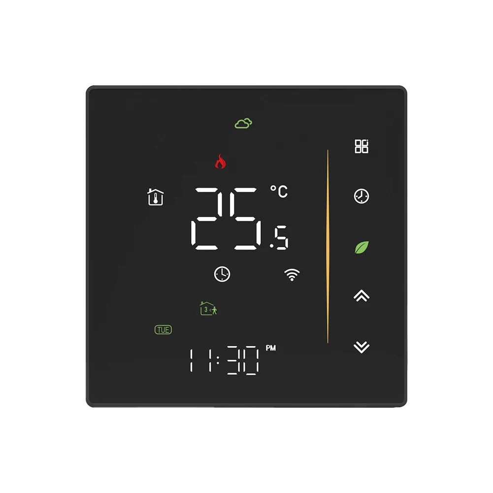 Room Temperature Control Switch Controller Switch Heating Smart Switch Thermostats APP Voice Boiler Floor Heating Control
Room Temperature Control Switch Controller Switch Heating Smart Switch Thermostats APP Voice Boiler Floor Heating Control