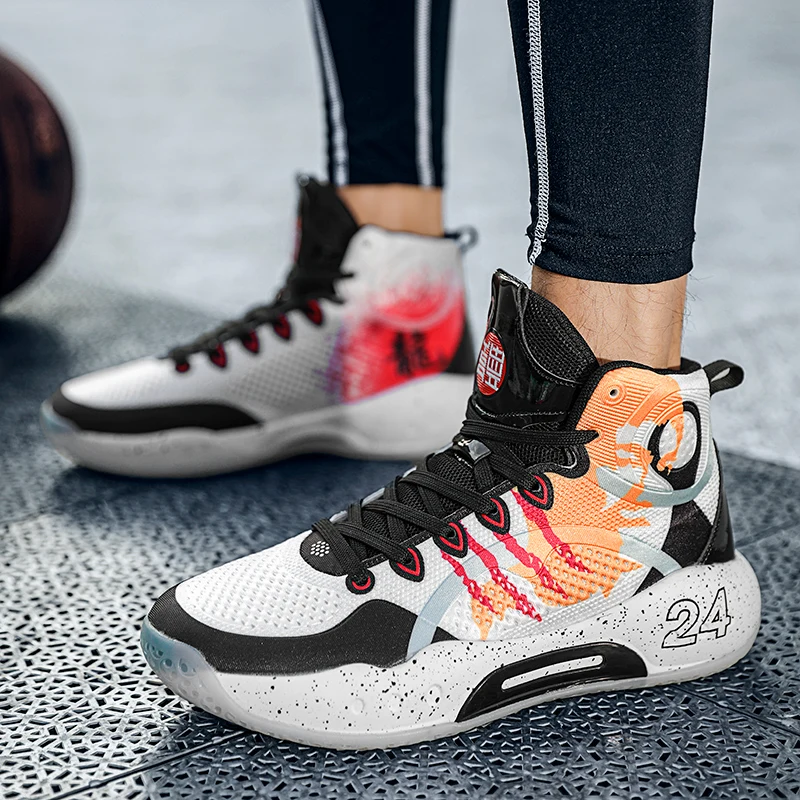 Women Men Basketball Shoes Fashion Non-Slip Boys Training Sports Shoes Wearable Shockproof Unisex Women Basketball Sneakers
Women Men Basketball Shoes Fashion Non-Slip Boys Training Sports Shoes Wearable Shockproof Unisex Women Basketball Sneakers