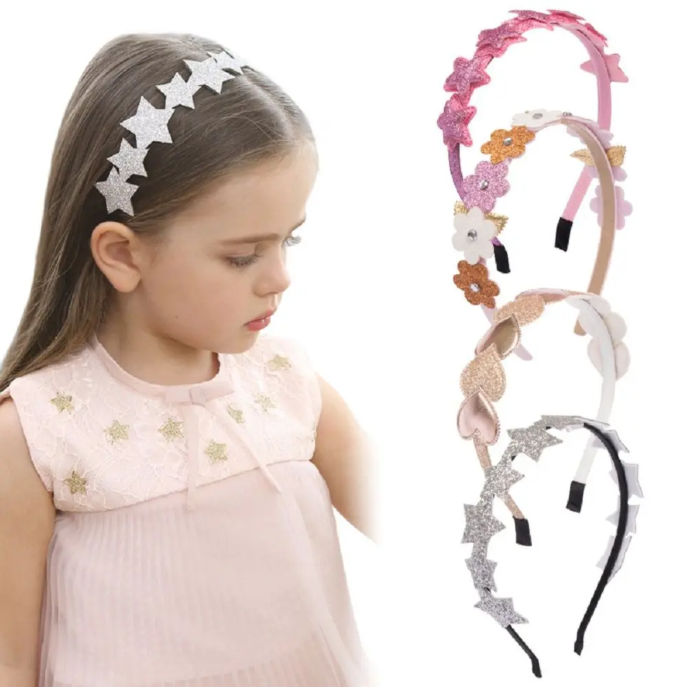

Kids Sweet Flower Star Girls Heart Fruits Headbands Hairbands Hair Hoop Headdress