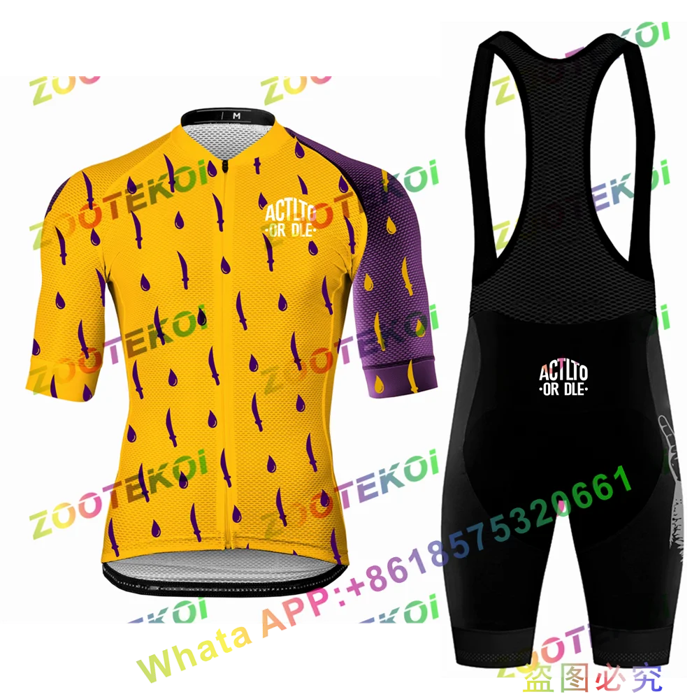 ACTLTO OR DLE Cycling jersey Sets Men Cycling Clothing Summer Short Sleeve Bike Road Racing Bicycle Breathable Riding Clothes
ACTLTO OR DLE Cycling jersey Sets Men Cycling Clothing Summer Short Sleeve Bike Road Racing Bicycle Breathable Riding Clothes
