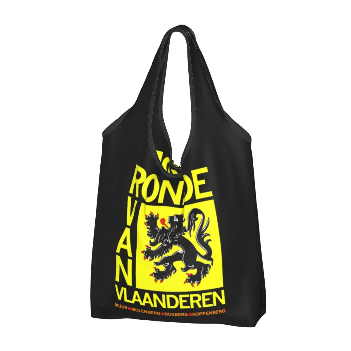 Tour Of Flanders Flag Ronde Van Vlaanderen Reusable Shopping Grocery Bags Foldable 50LB Weight Capacity Bag Eco-Friendly Ripstop
Tour Of Flanders Flag Ronde Van Vlaanderen Reusable Shopping Grocery Bags Foldable 50LB Weight Capacity Bag Eco-Friendly Ripstop