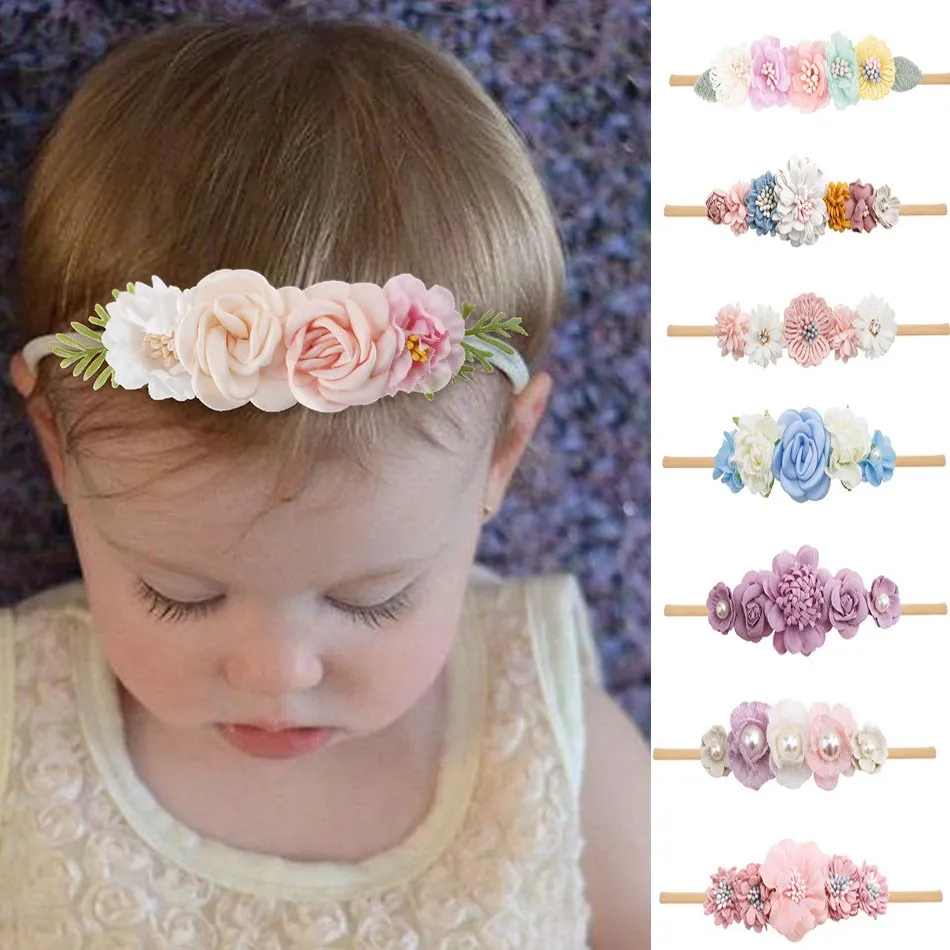 Kids Headband Accessoriesr Baby Girls Flower Headband Newborn Elastic Multicolor Hair Band Infant Baby Cute Headwear 0-2Years
Kids Headband Accessoriesr Baby Girls Flower Headband Newborn Elastic Multicolor Hair Band Infant Baby Cute Headwear 0-2Years