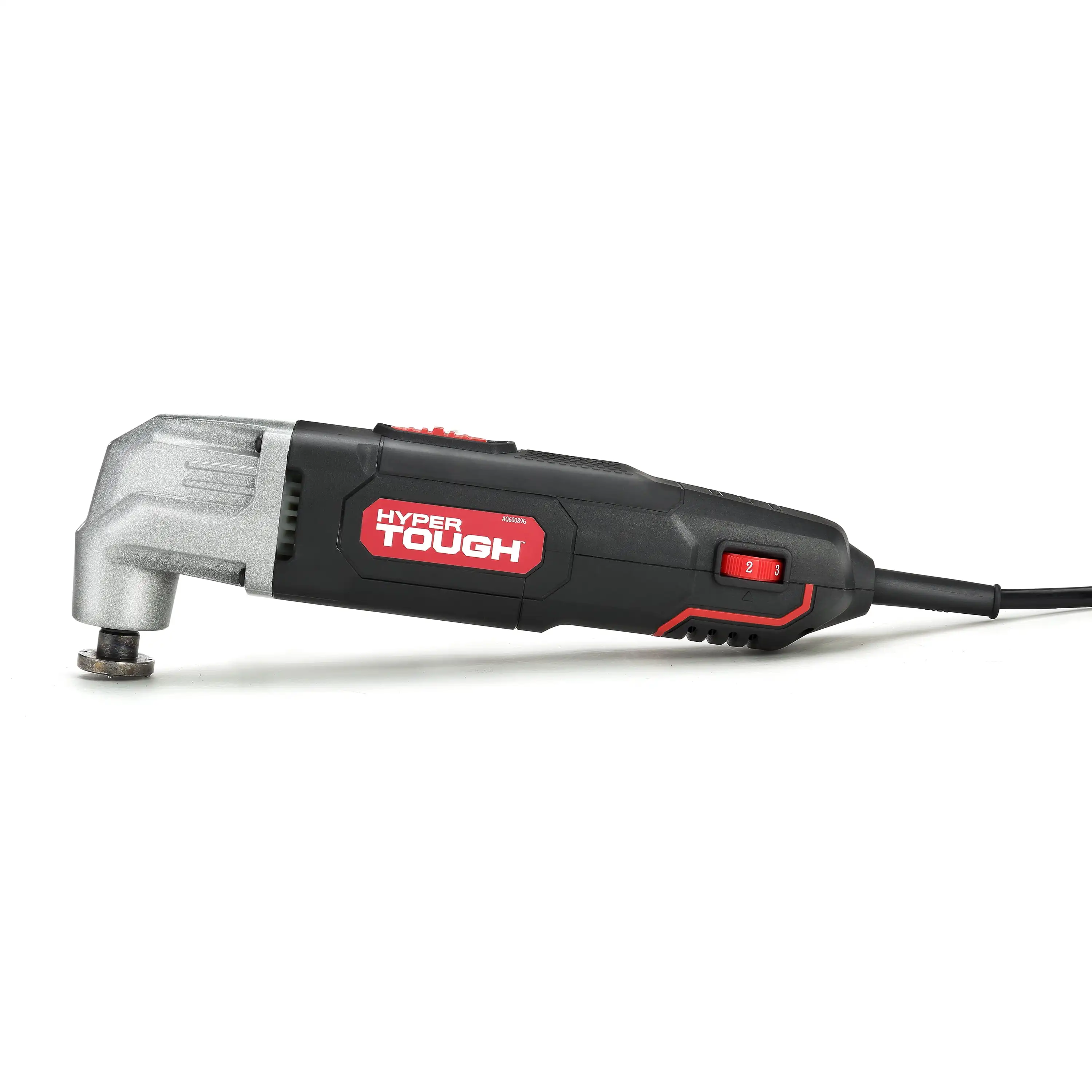 

Hyper Tough 2.1 Amp New Condition Corded Oscillating Multi-function Tool, Variable Speed, with Hex Key, Sanding Pad