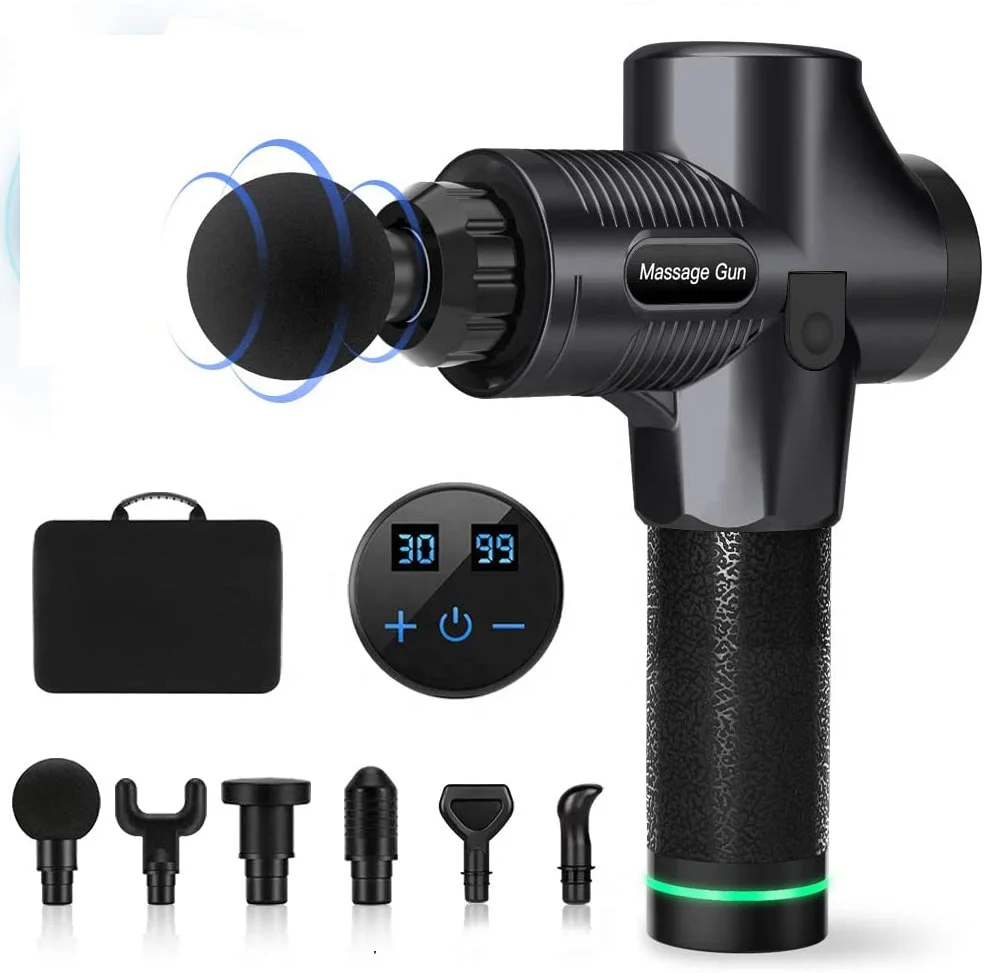 30 Speed Massage Gun Massager Handheld Percussion Thera Muscle Massage Guns Fascia Gun
30 Speed Massage Gun Massager Handheld Percussion Thera Muscle Massage Guns Fascia Gun