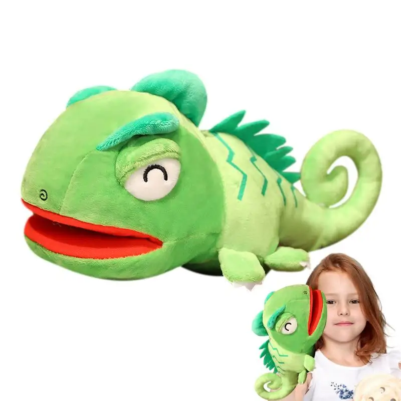 Hand Puppets For Kids Realistic Cute Chameleon Plush Kids Interactive Toys Stuffed Lizard Plush Super Soft Hand Puppet With
Hand Puppets For Kids Realistic Cute Chameleon Plush Kids Interactive Toys Stuffed Lizard Plush Super Soft Hand Puppet With
