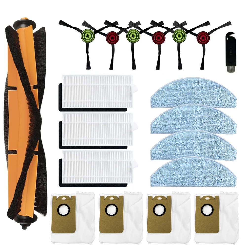 14/19pcs Main Side Brush Filter Mop Rag Dust Bag For LIECTROUX M200 Robot Vacuum Cleaner Accessories Household Tool Spare Parts
14/19pcs Main Side Brush Filter Mop Rag Dust Bag For LIECTROUX M200 Robot Vacuum Cleaner Accessories Household Tool Spare Parts